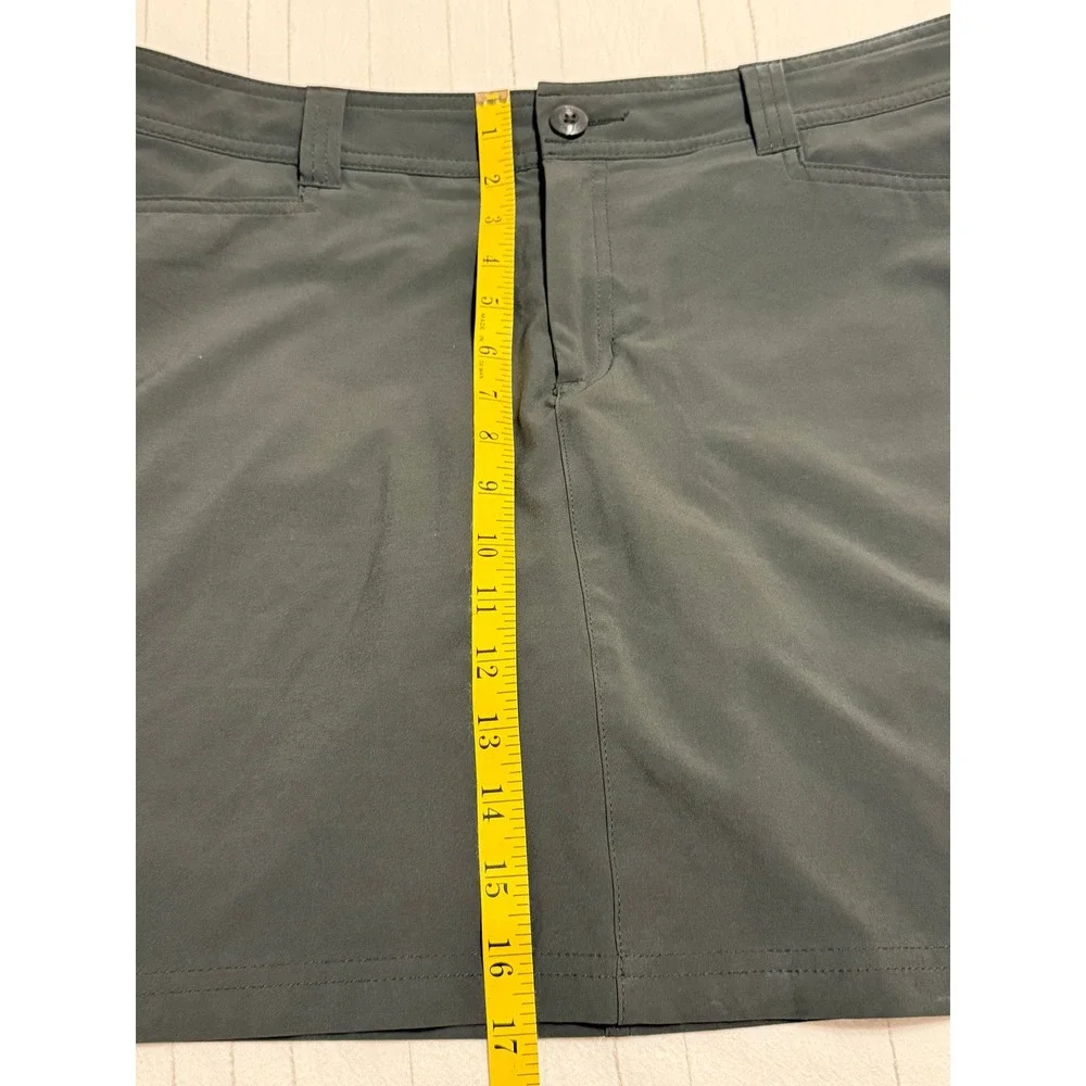 Bauer Adventurer 2.0 Skort Women's Size 10 Dark Smoke Gray